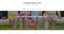 Desktop Screenshot of chelmsfordmothersclub.org